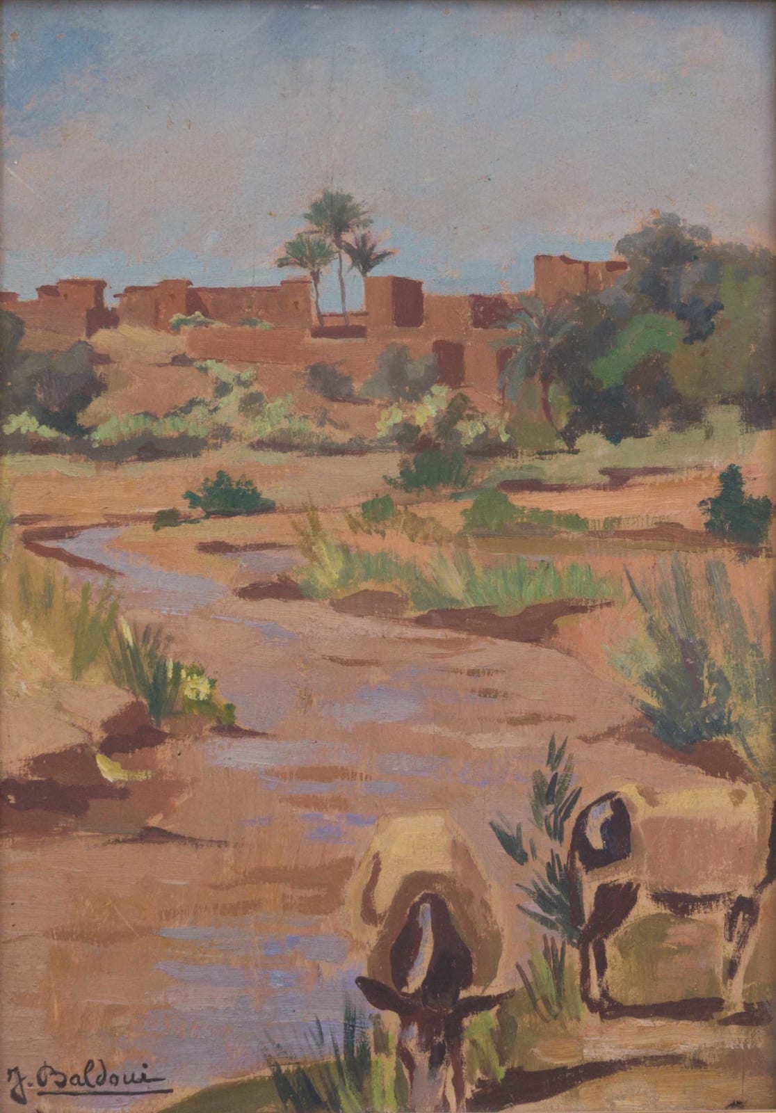 Jean Baldoui, L'Oued