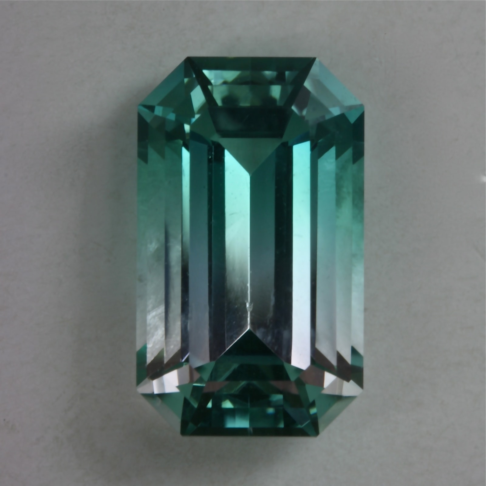 Blue/Pink Emerald Cut 2.36 ct