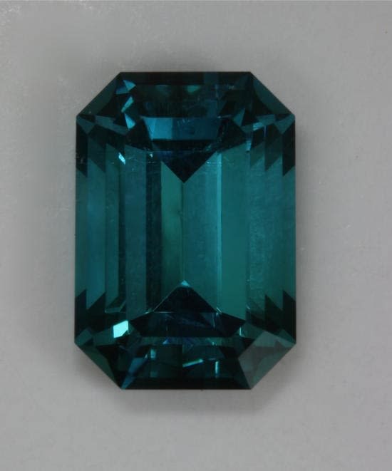 Blue Emerald Cut 2.75 ct