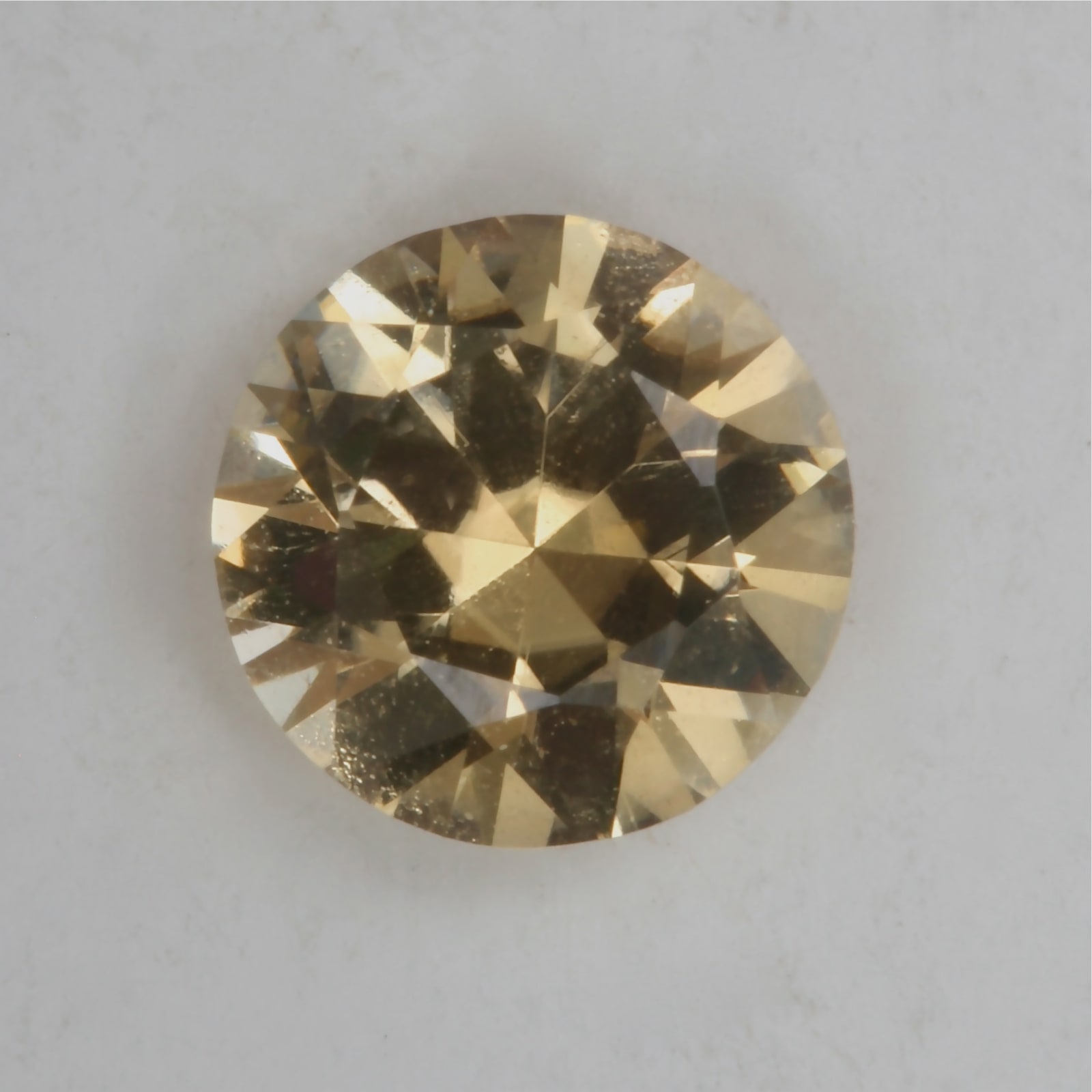Yellow Round 0.58 ct