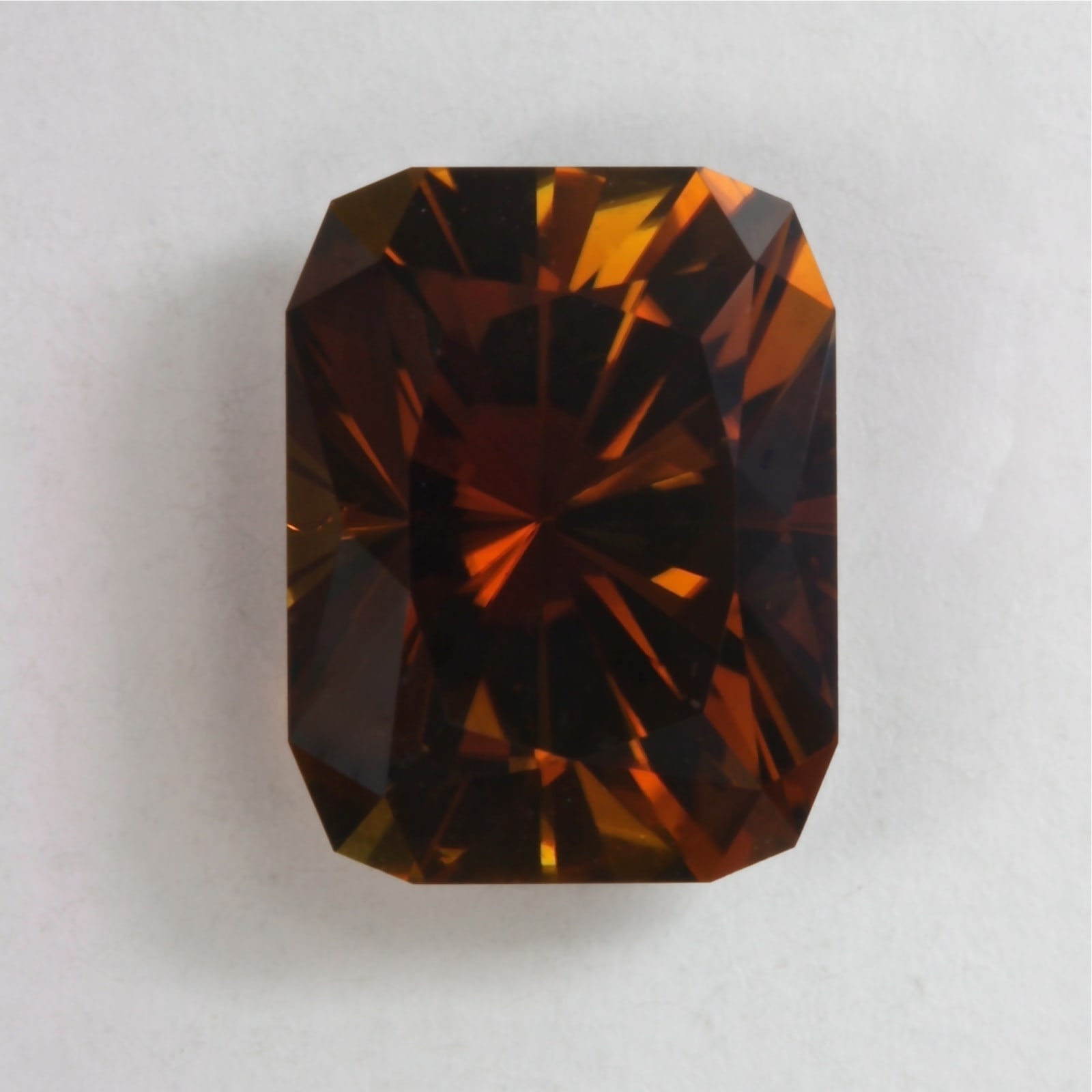 Maroon Emerald Cut 2.14 ct