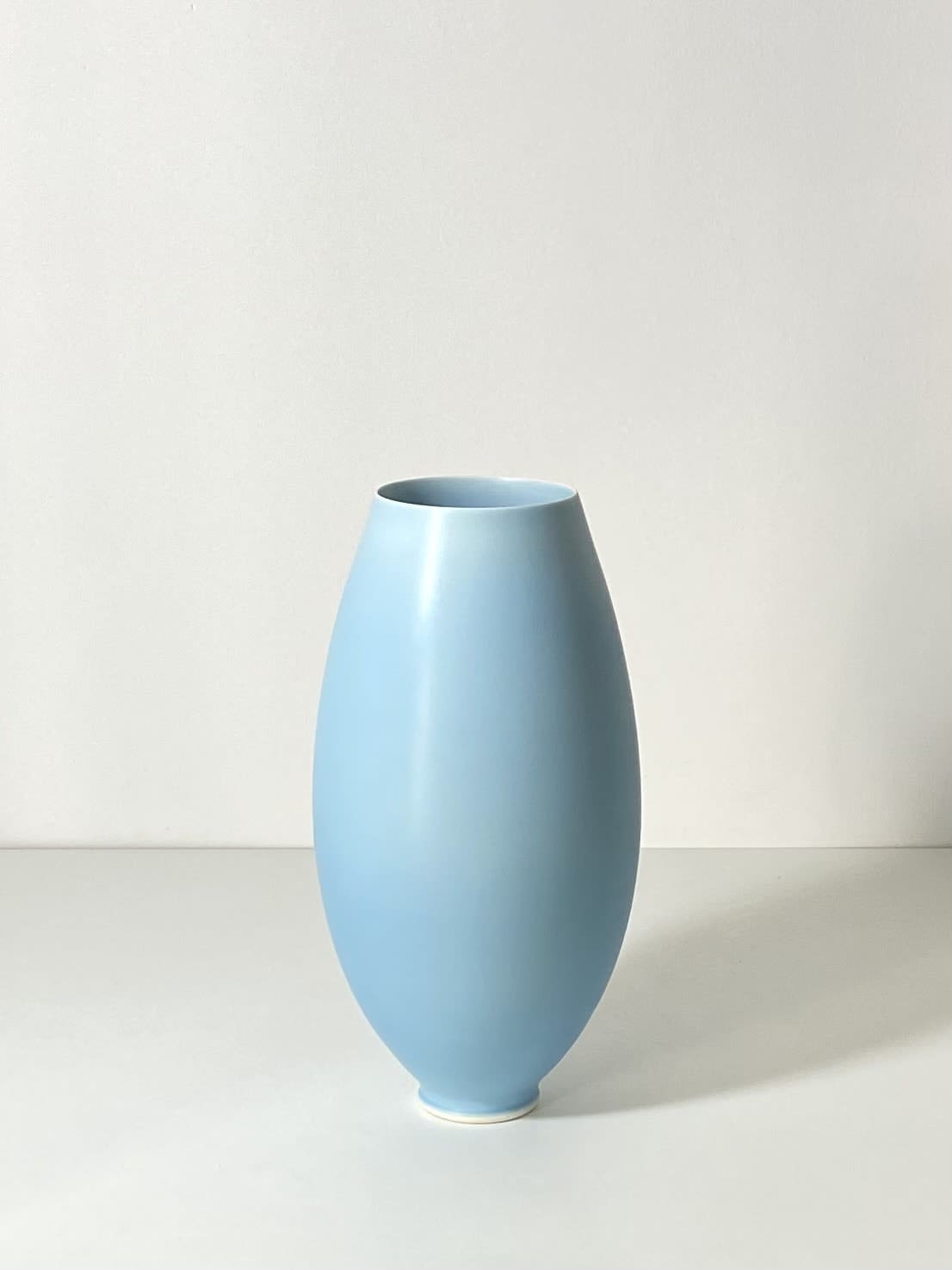 Anna Silverton, Porcelain Vase - Powder Blue, 2024