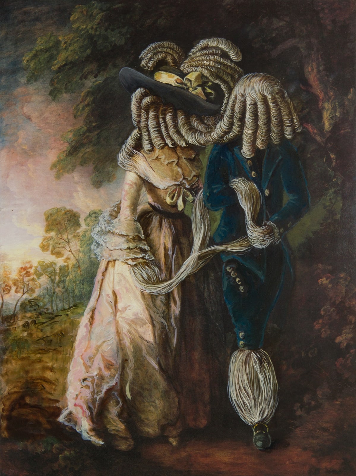 Sasha Bowles, Woven over Time, 2018