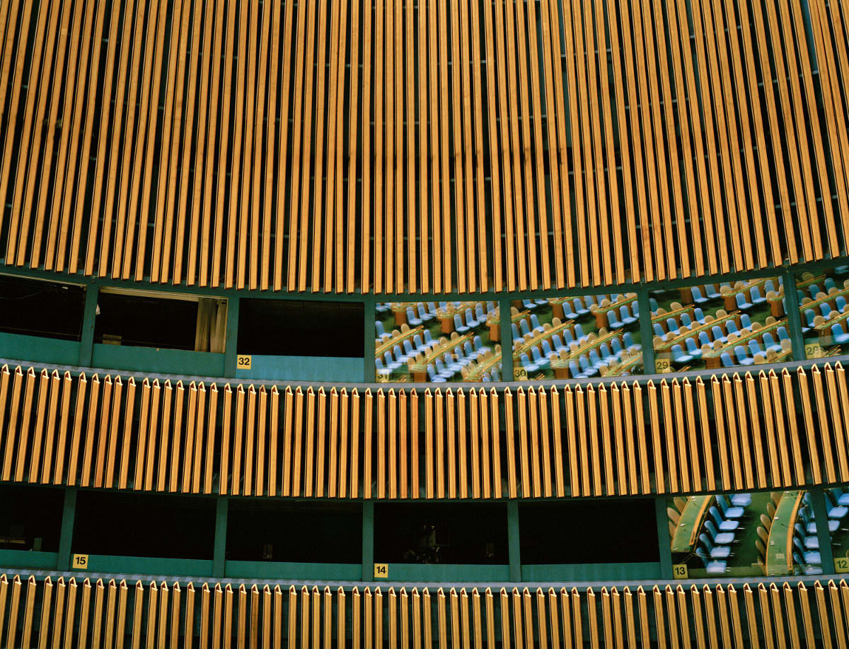 Jason Oddy, The United Nations, New York, USA, 2001