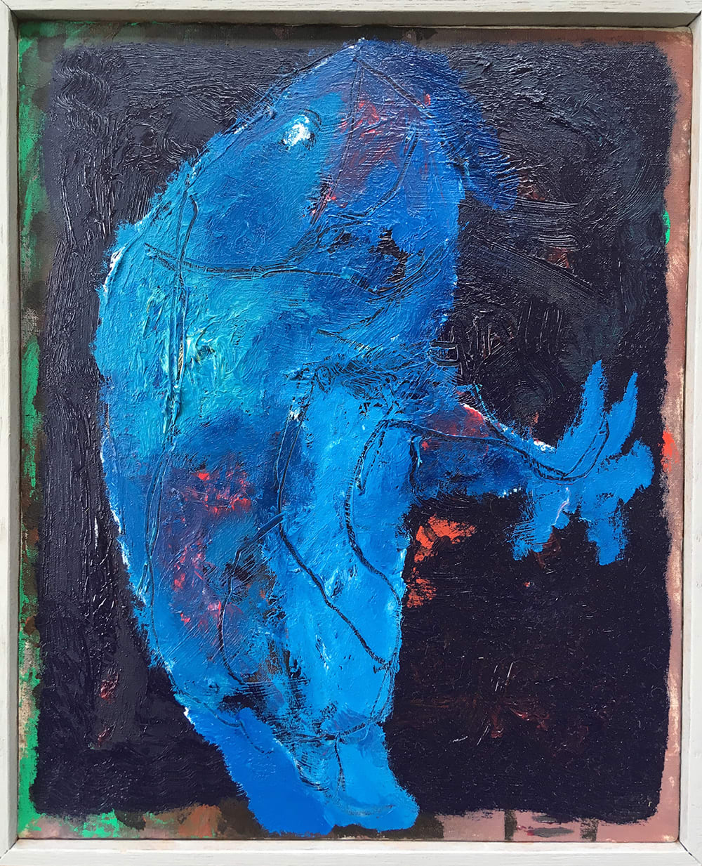 Paul Atkins, Blue fishman, 2016