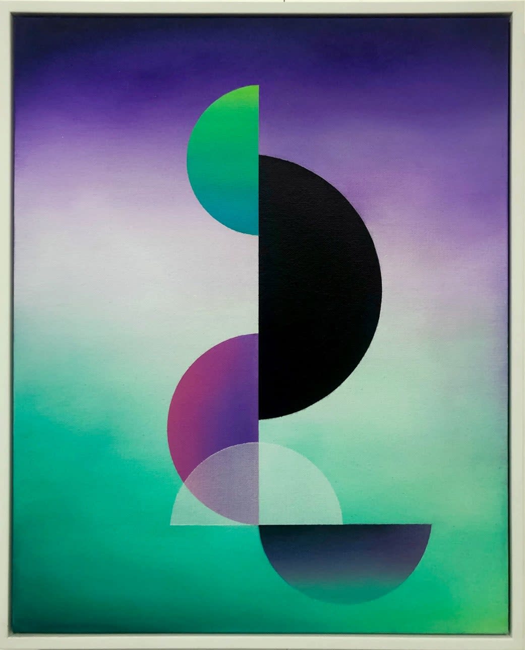 Caroline List, Colour Suspension Violet, 2023