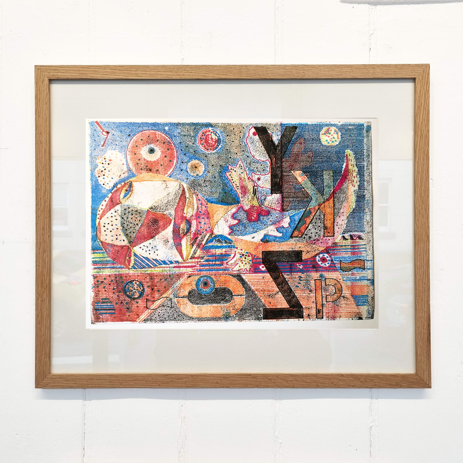 Paul Atkins, Floating Figure in a Summer Sky, 2021