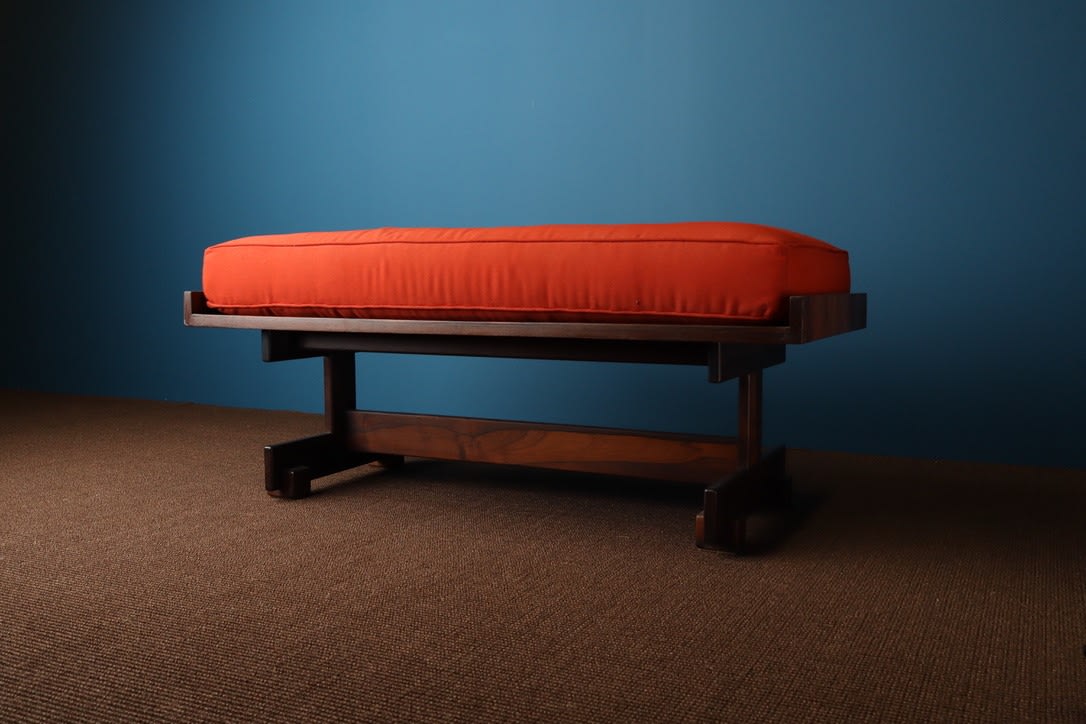 Fatima arquitectura, two-seater bench, 1960