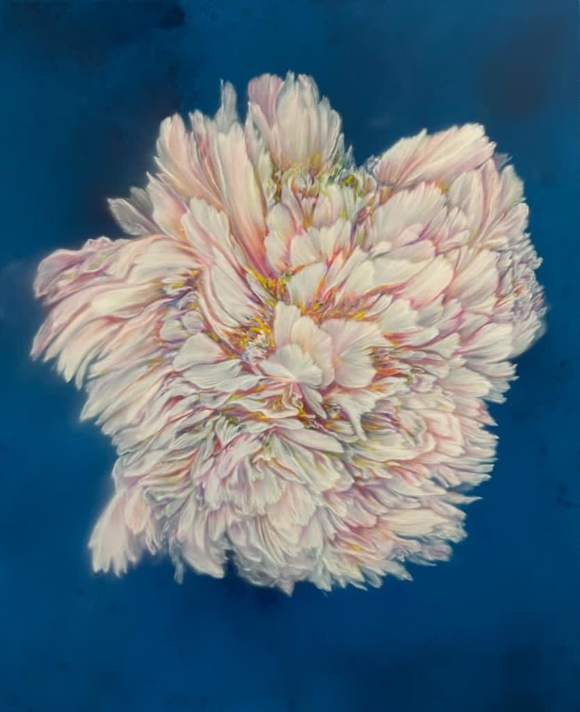 Crystel Ceresa, Blue Peonie, 2023