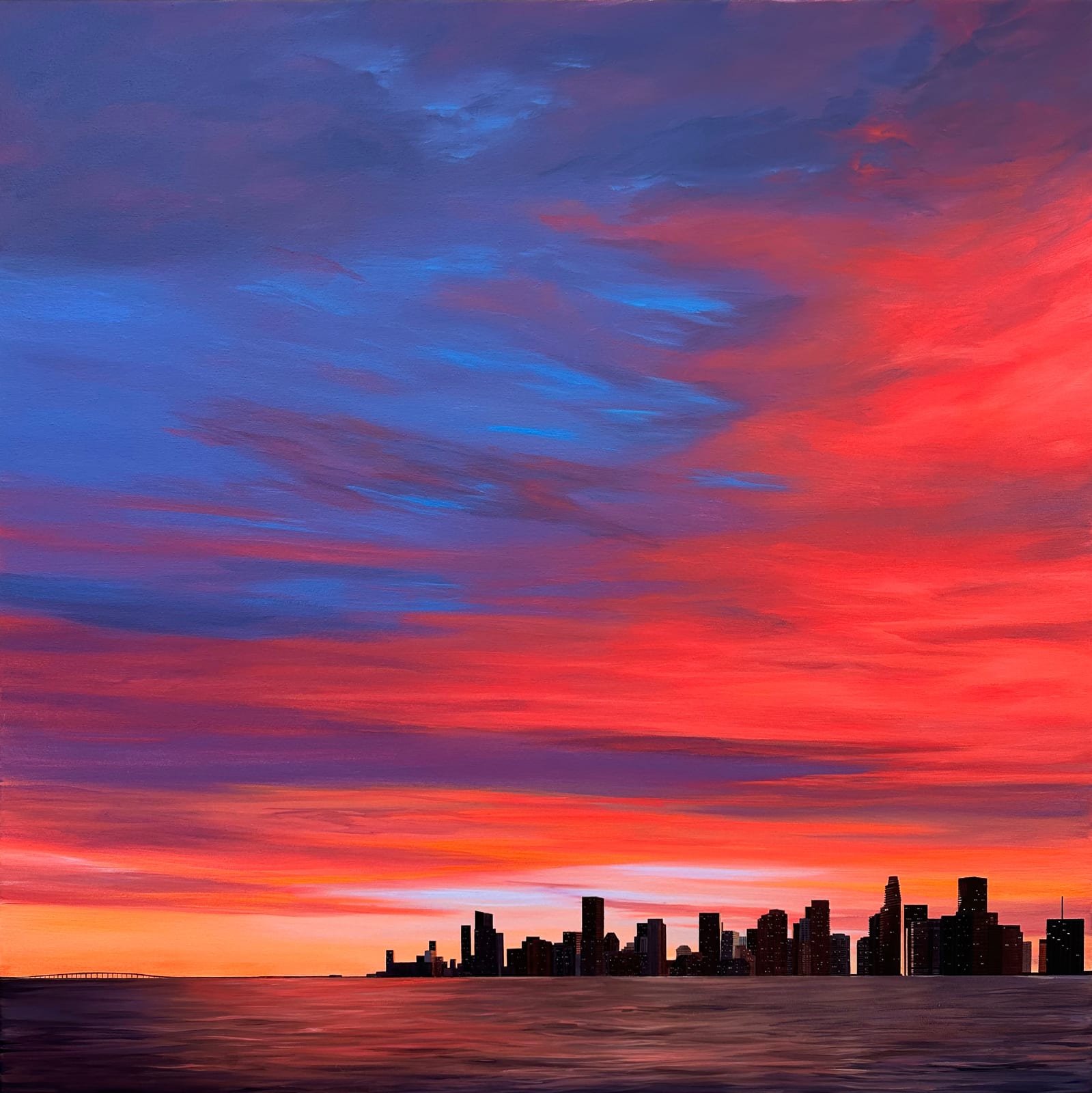 Kristin Moore, Miami Bay (Sunset), 2024