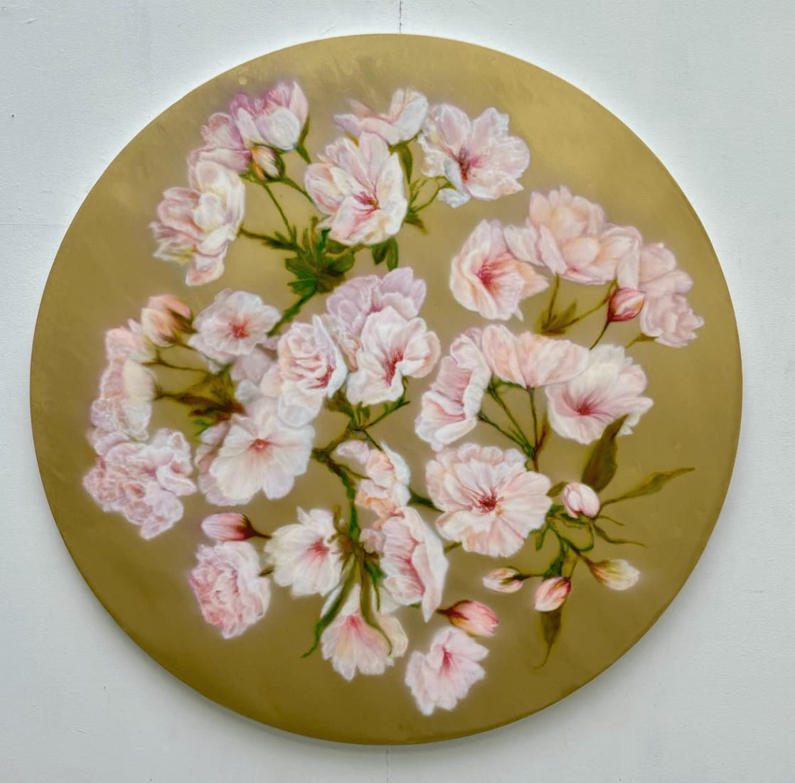 Crystel Ceresa, Sakura Blossom Golden I, 2024