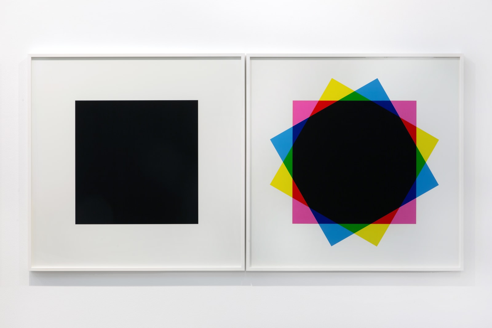Hamra Abbas, Misprint 2 (Diptych), 2019