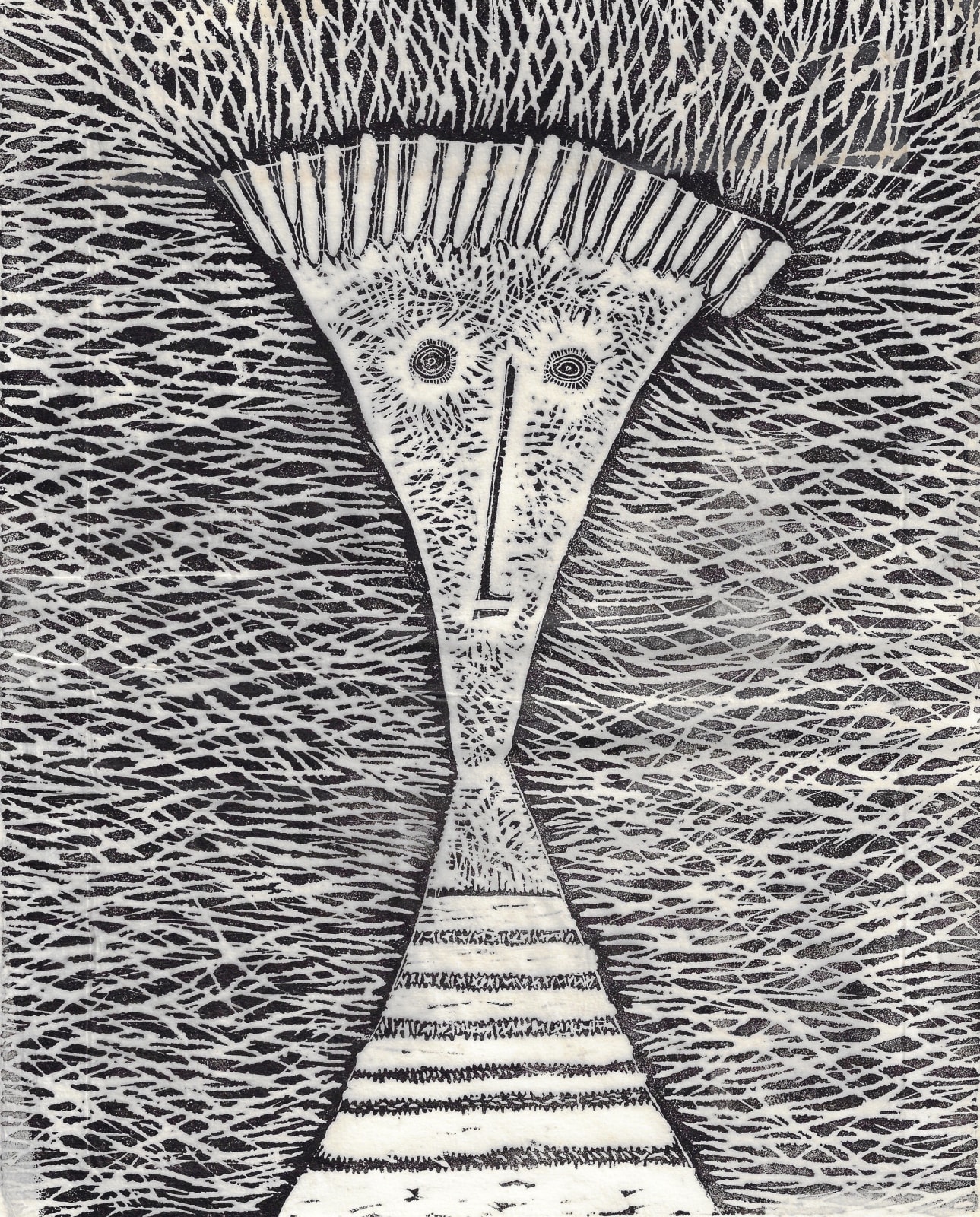 Mehdi Moutashar, Portrait, Sinjar, 1965