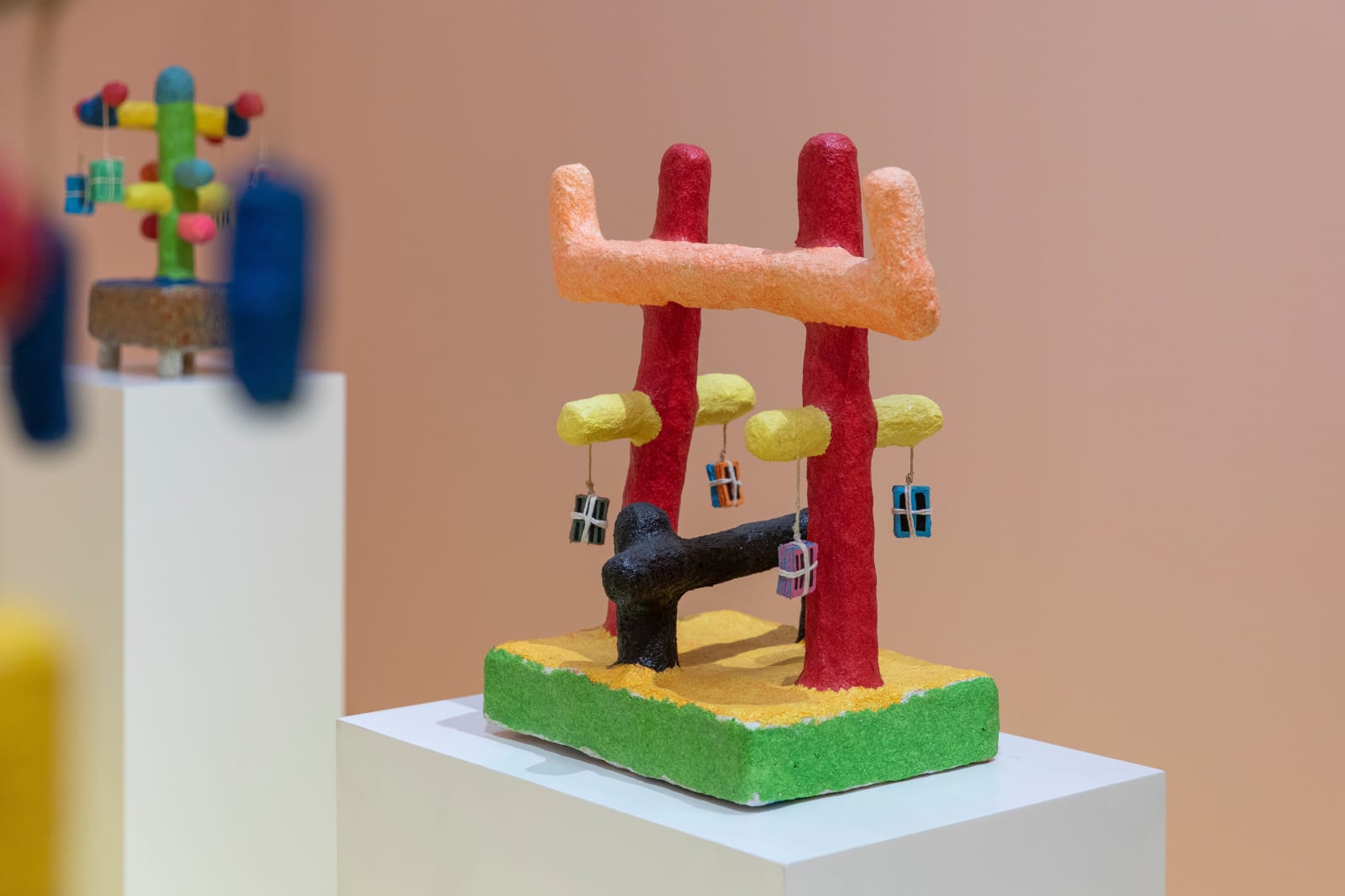 Mohamed Ahmed Ibrahim, Embryonic Coat, Installation view, Lawrie Shabibi, Dubai, 2022