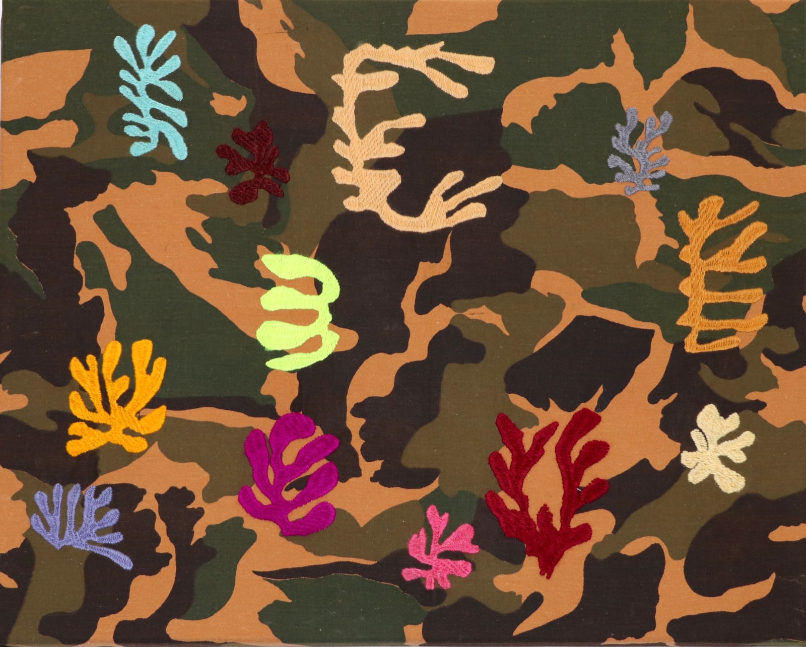 Farhad Ahrarnia, Desert Flowers, after Matisse No. 41, 2014