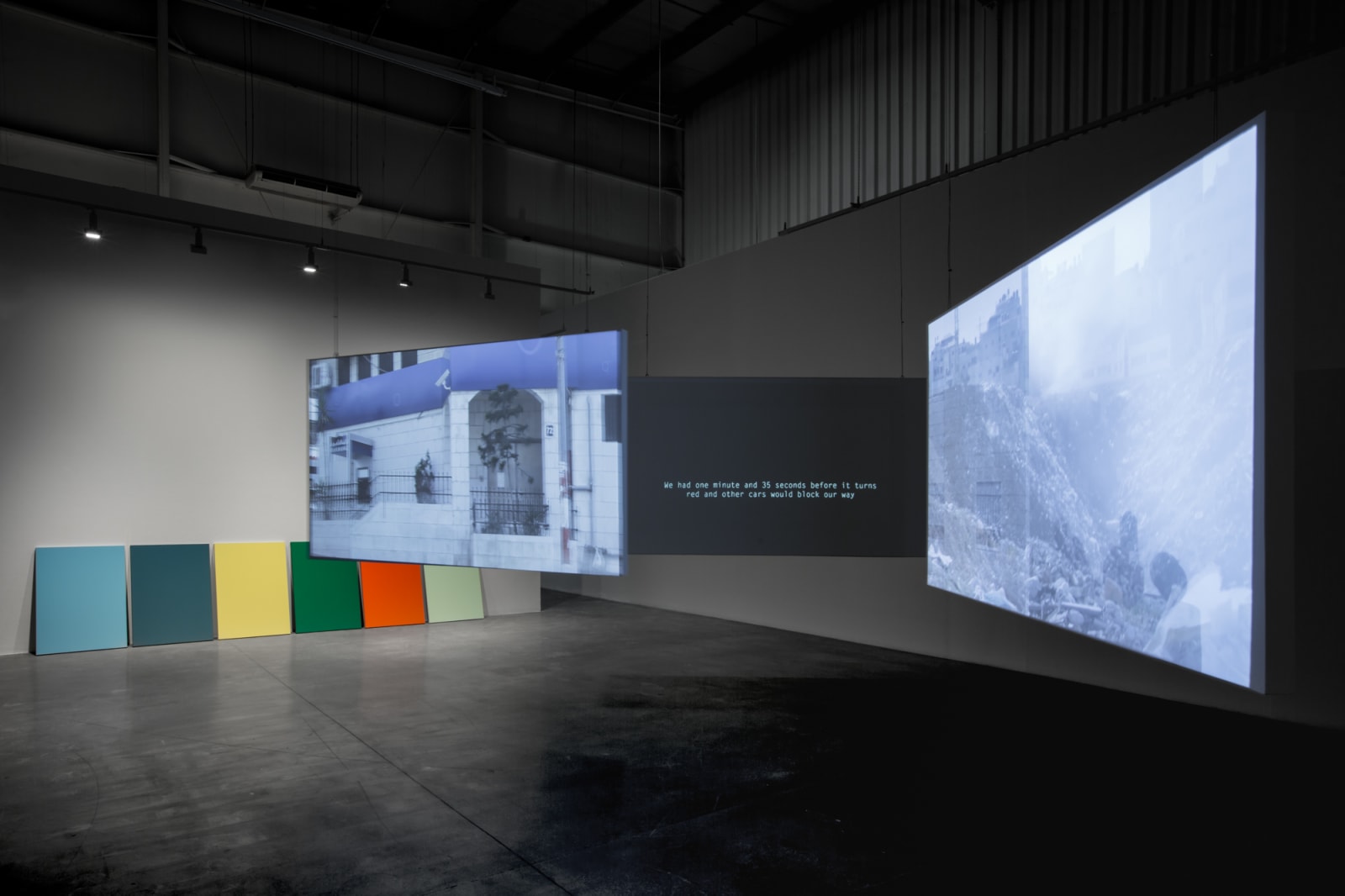 Yazan Khalili, Robbery in Area A, 2013-16