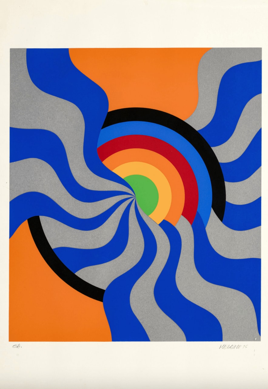 Mohamed Melehi, Untitled, 1975