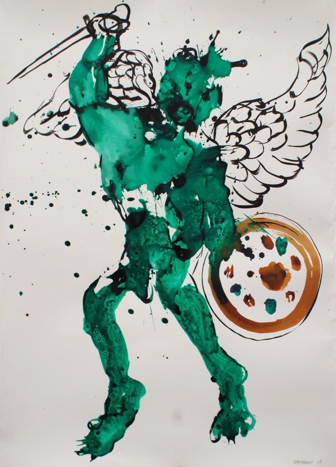 Marwan Sahmarani, Studies of Feast of the Damned 1, 2009