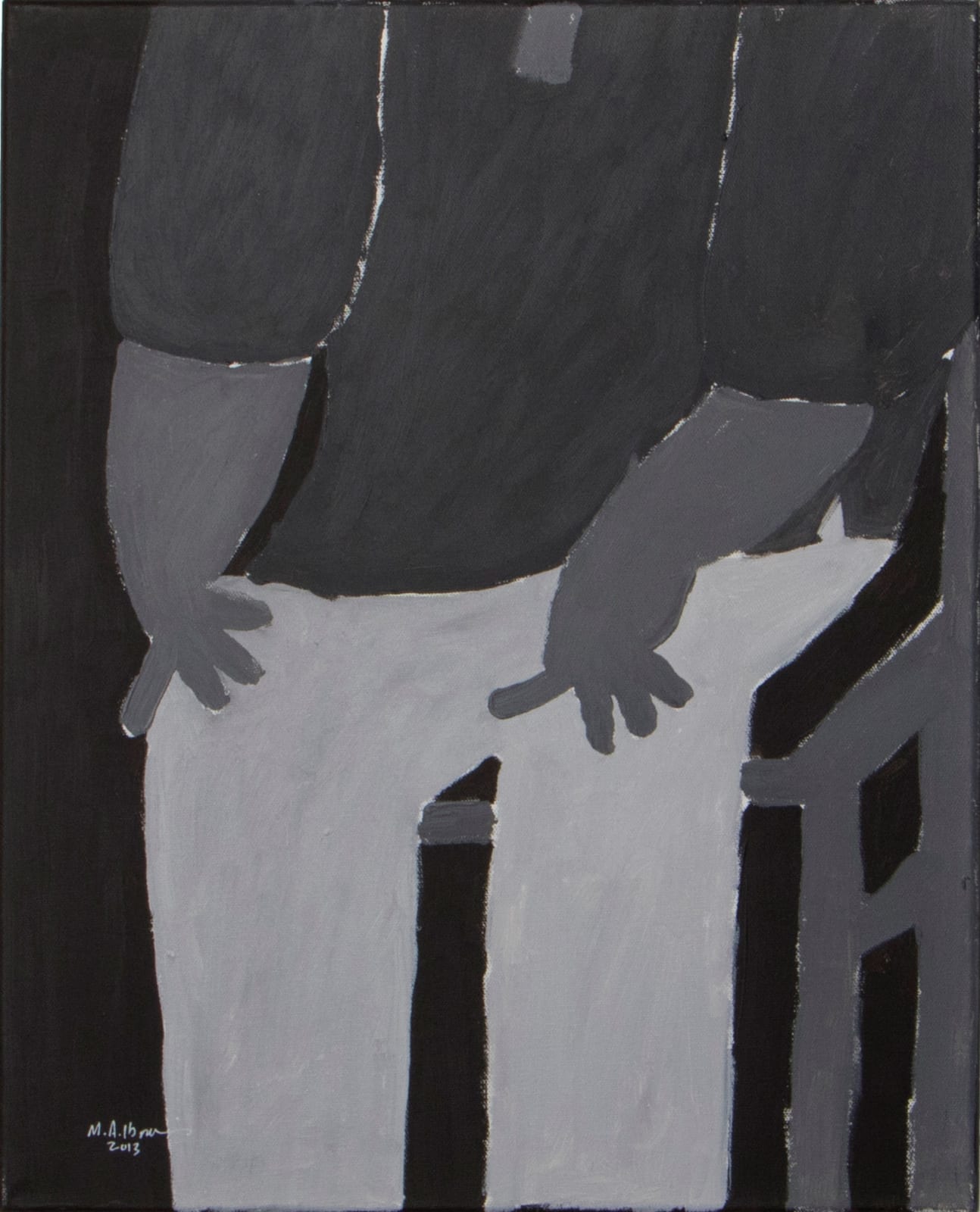Mohamed Ahmed Ibrahim, Sitting Man , 2013