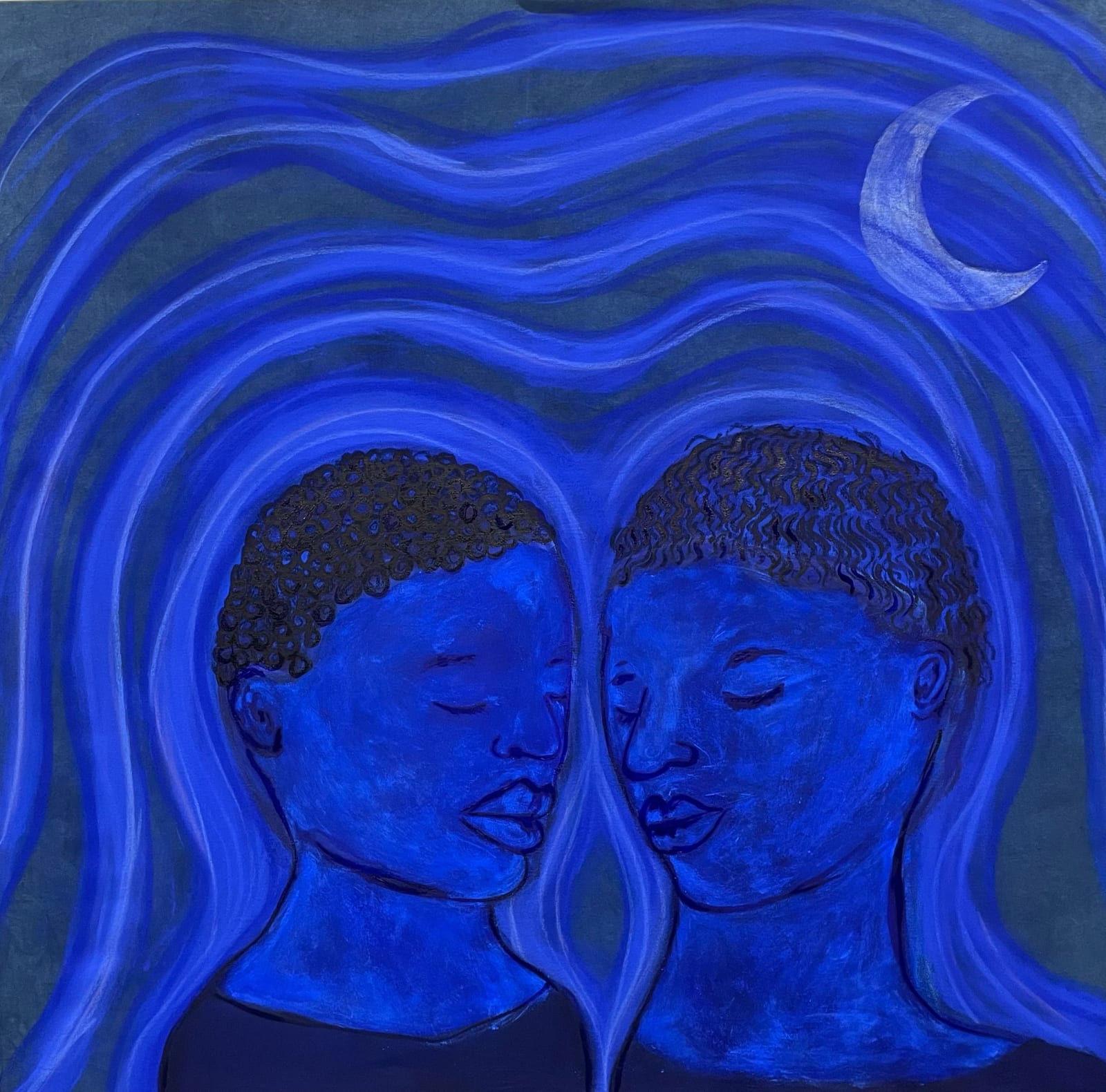 Sola Olulode, Waves Of Emotion Under The Moonlight , 2021