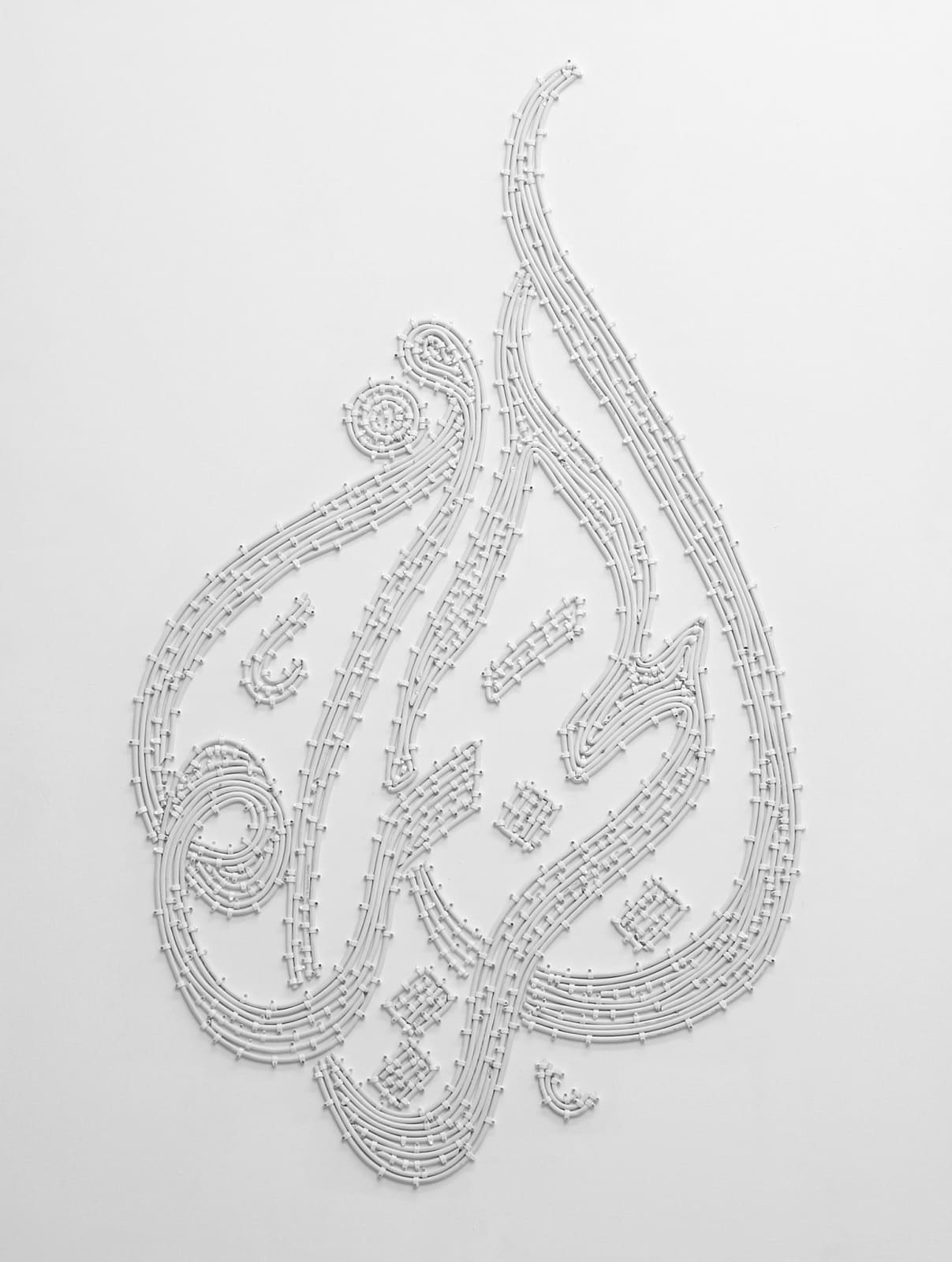 Mounir Fatmi Bas Relief Al Jazeera 2007 Lawrie Shabibi