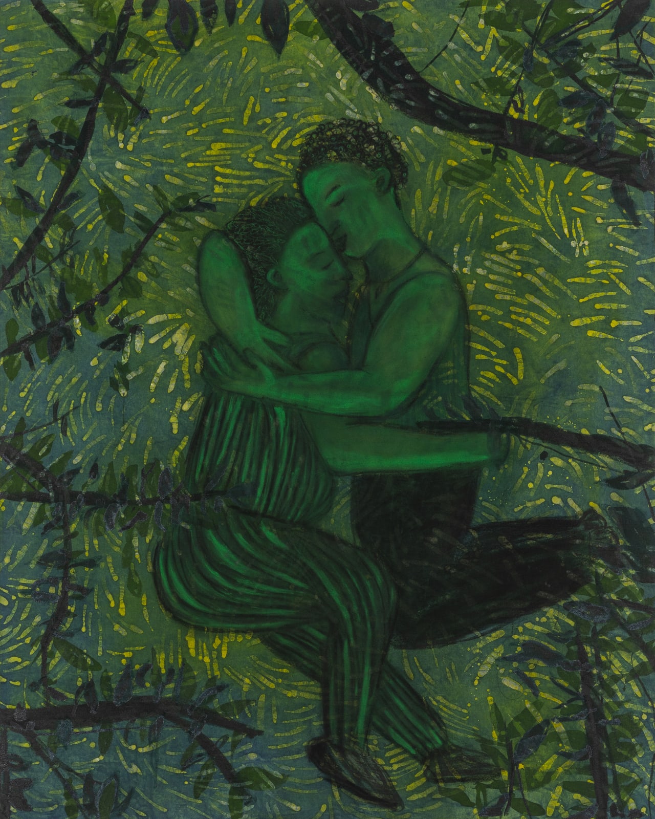 Sola Olulode, Laying In The Grass V, 2021