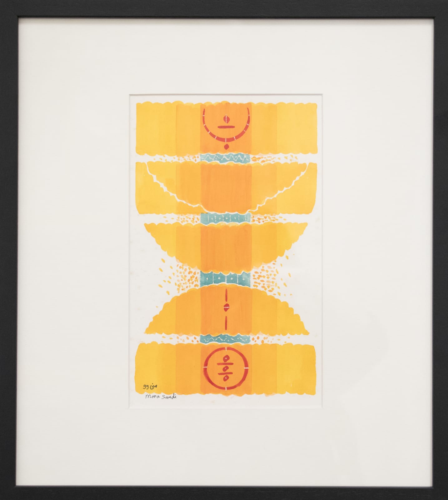 Mona Saudi, Illuminations, 1999