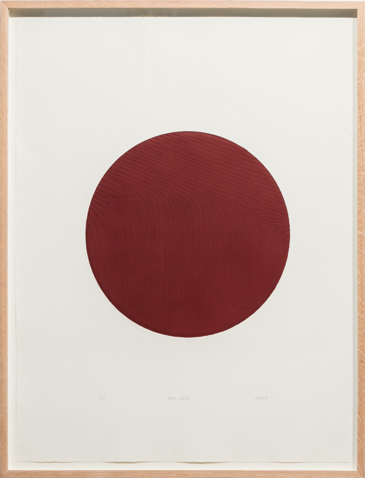 Shaikha Al Mazrou, Lines Within A Circle III, 2017