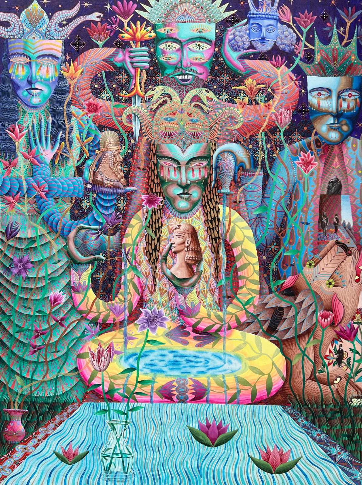 Asad Faulwell, Earth and Water, 2023