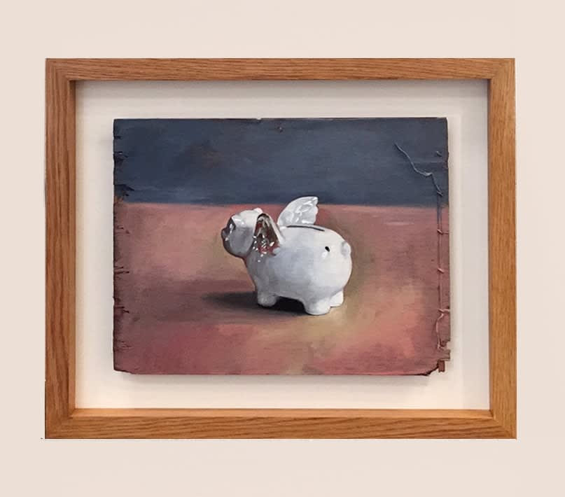 Oliver Clegg, Pig (Ceramic), 2016