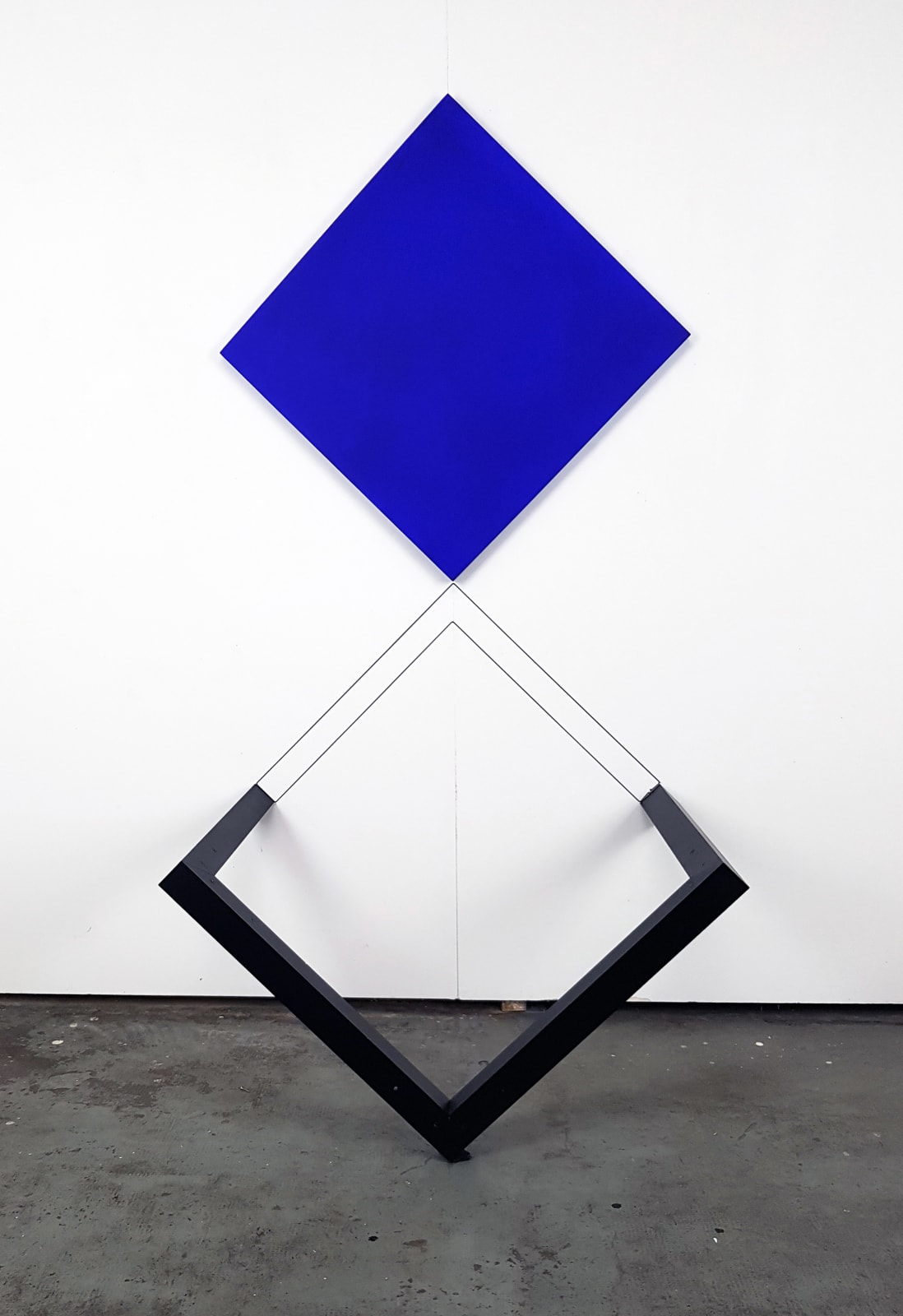 Mehdi Moutashar, One Square and One Cube, 2019