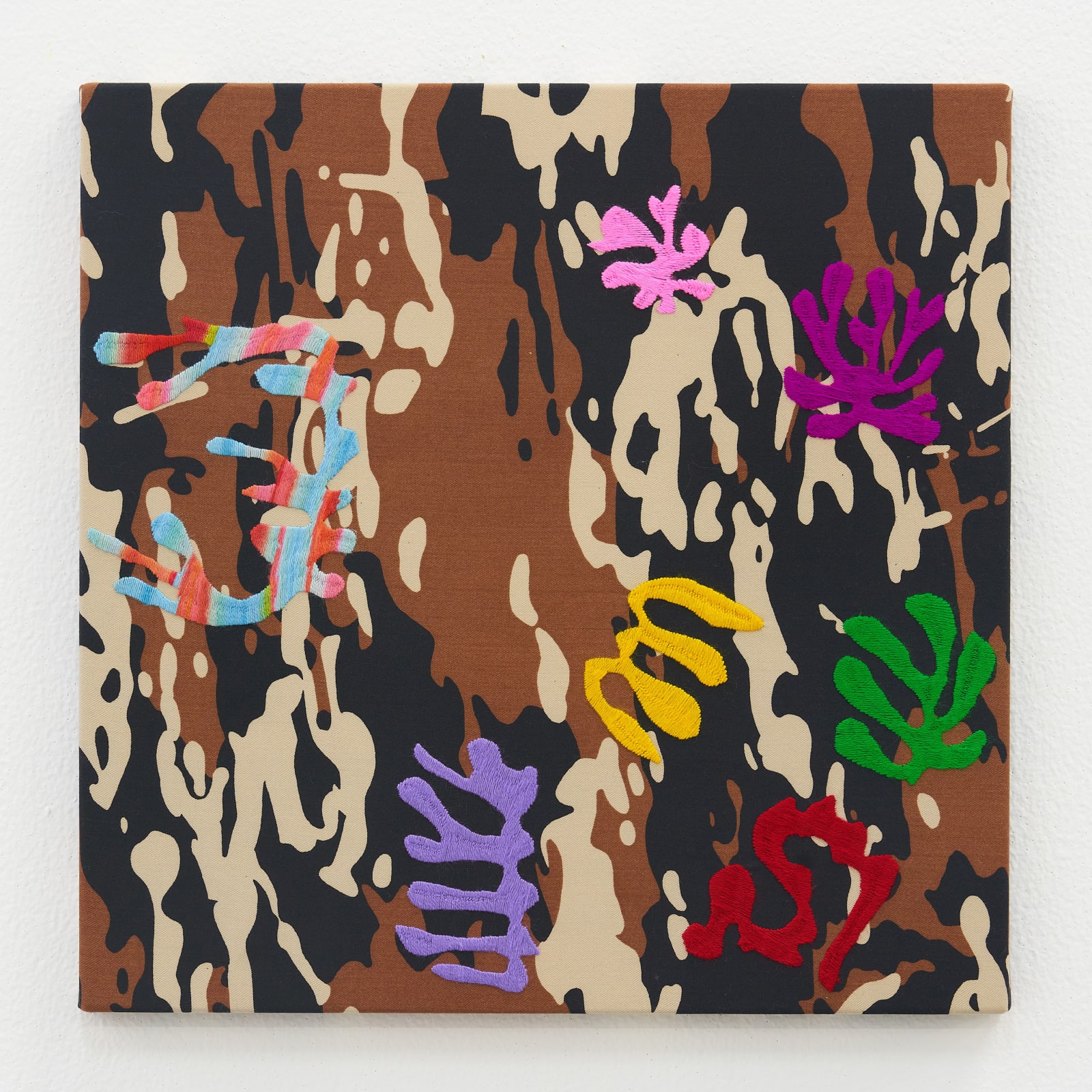 Farhad Ahrarnia, Desert Flower/Desert Snow, After Matisse, 2022