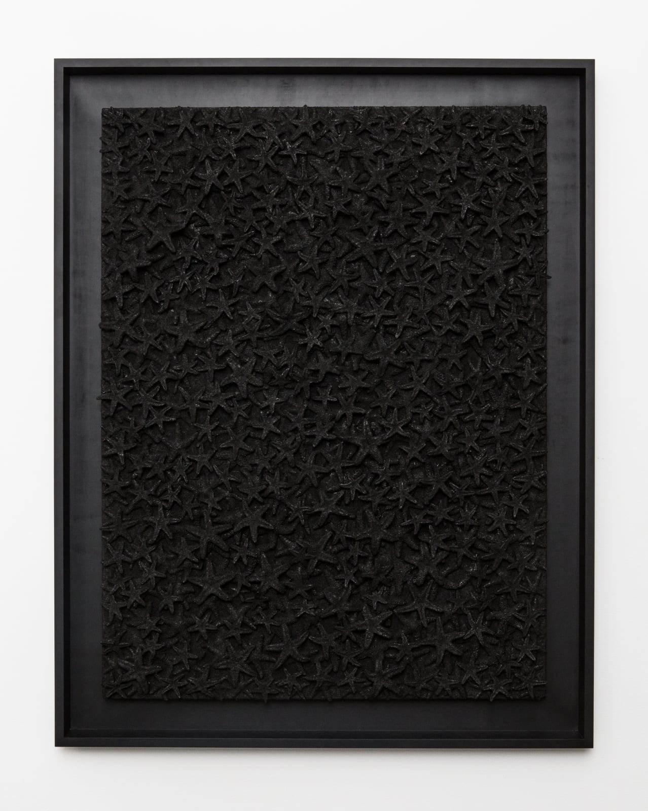 Nabil Nahas, Untitled (black star), 2014