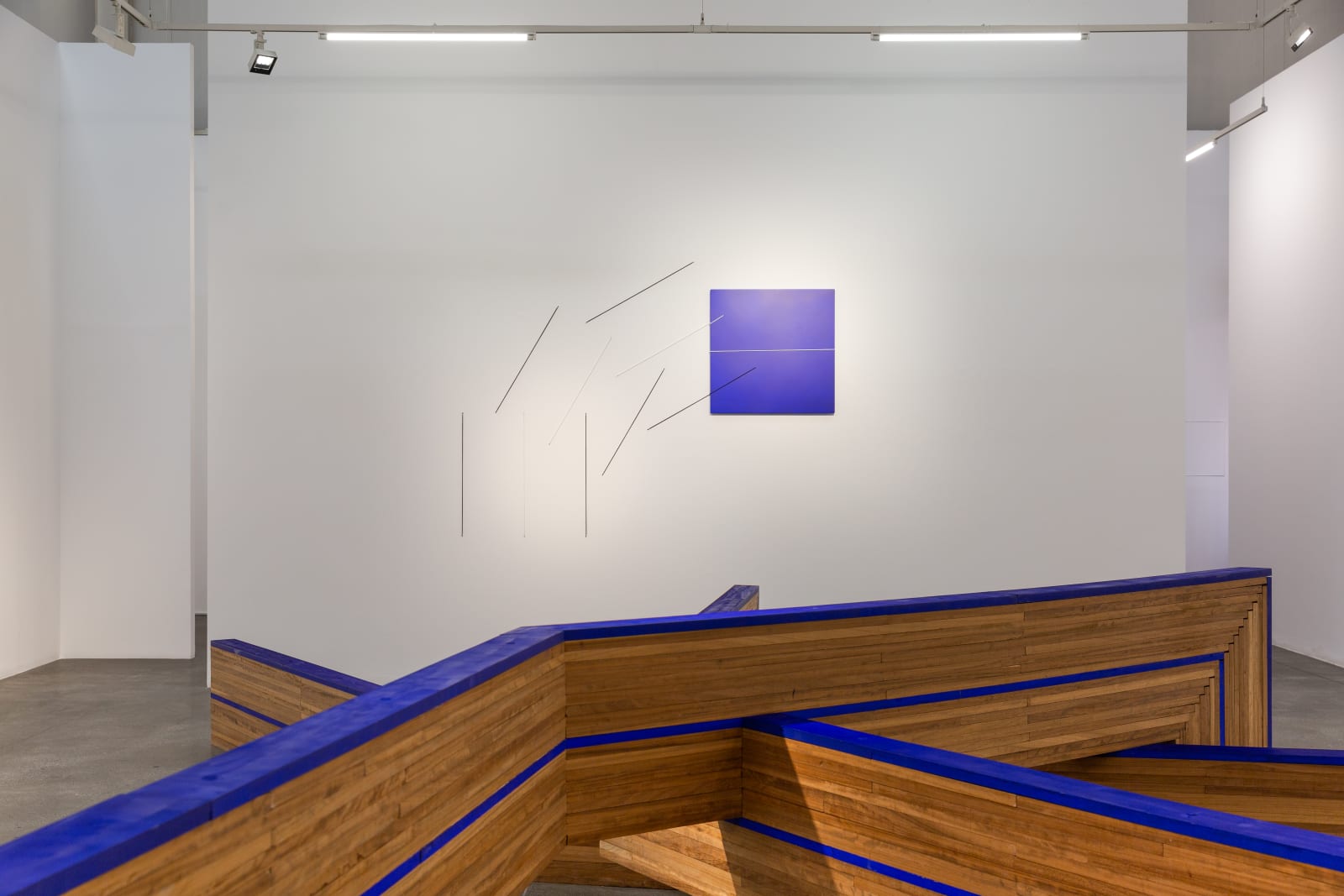 Mehdi Moutashar, Cardinal Points, Installation view, Lawrie Shabibi, Dubai, 2021