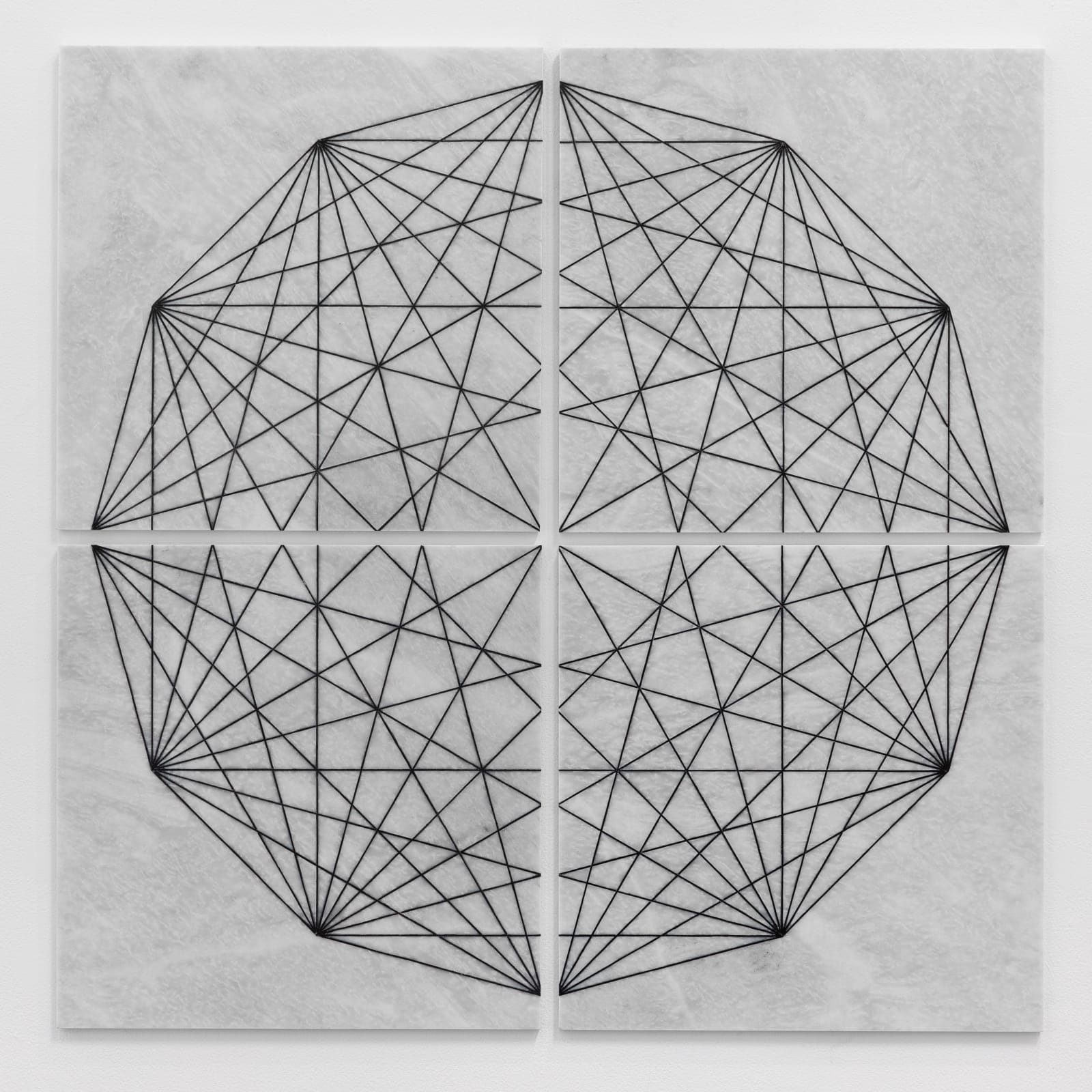Hamra Abbas, Construction Drawing 1 (Square), 2019
