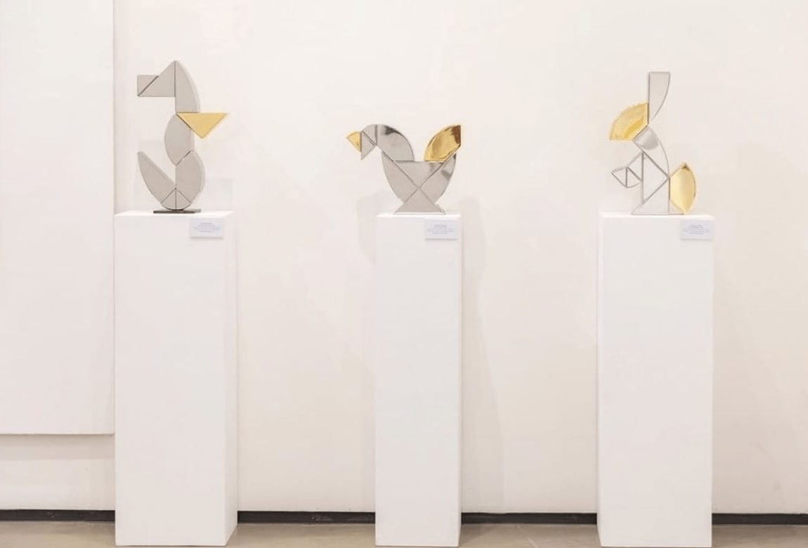 Camilla Ancilotto, Ab Ovo Sea Horse (Steel - M), 2019