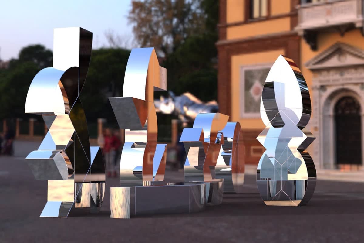 Camilla Ancilotto, Ab Ovo Missile (Steel), 2020