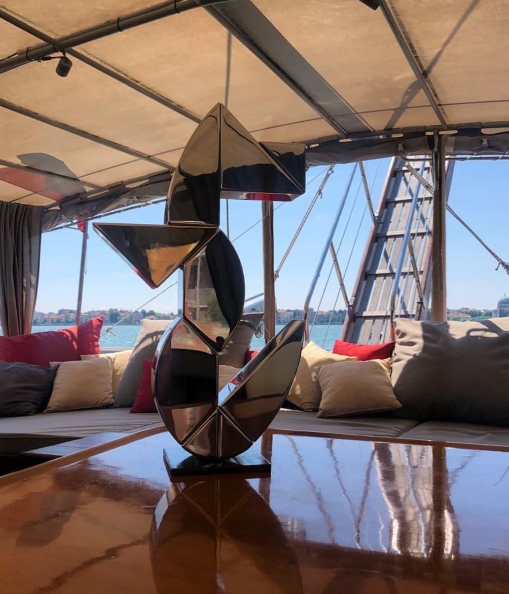 Camilla Ancilotto, Ab Ovo Sea Horse (Steel - M), 2019