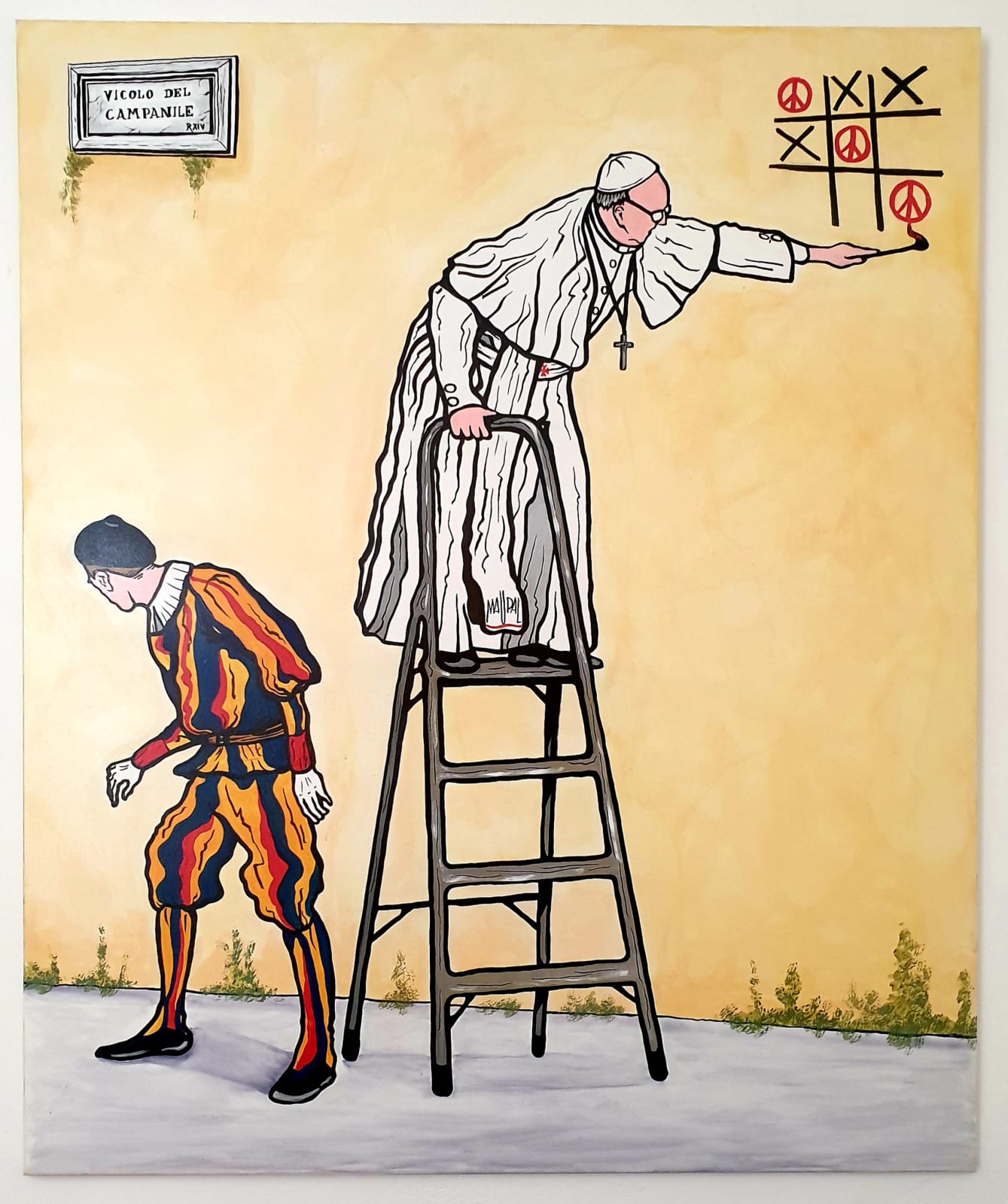 Maupal, Street Pope, 2015
