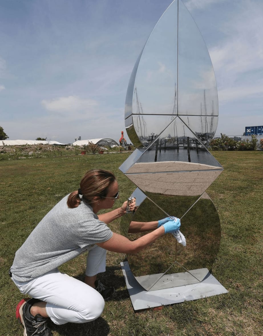 Camilla Ancilotto, Ab Ovo Missile (Steel), 2020
