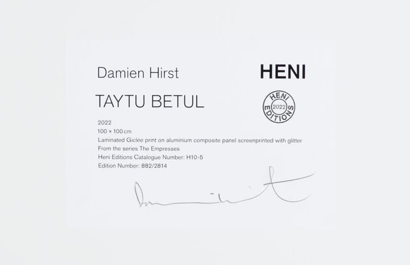 Damien Hirst, Taytu Betul, 2022