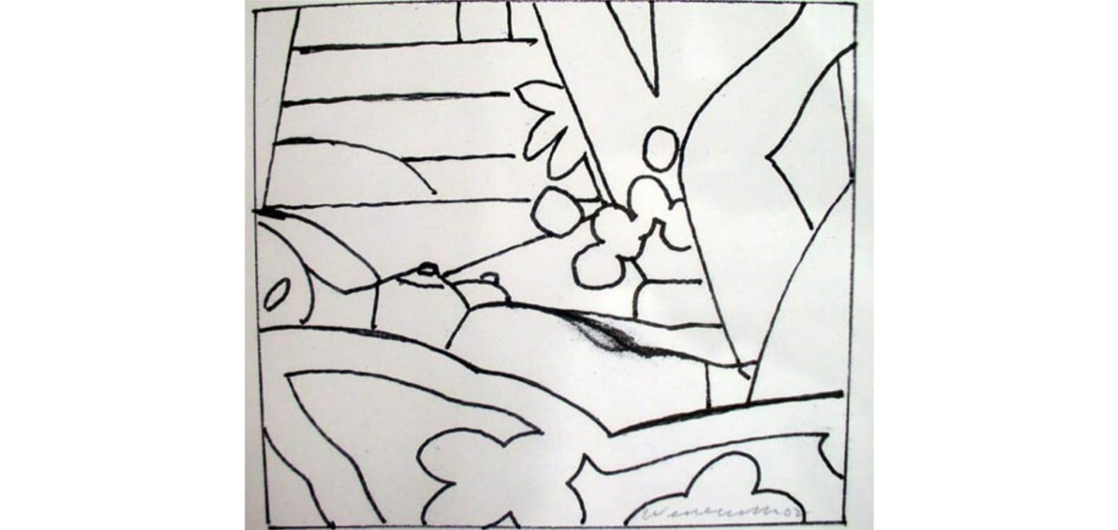 Tom Wesselmann, Study for Sunset Nude. No 2, 2002