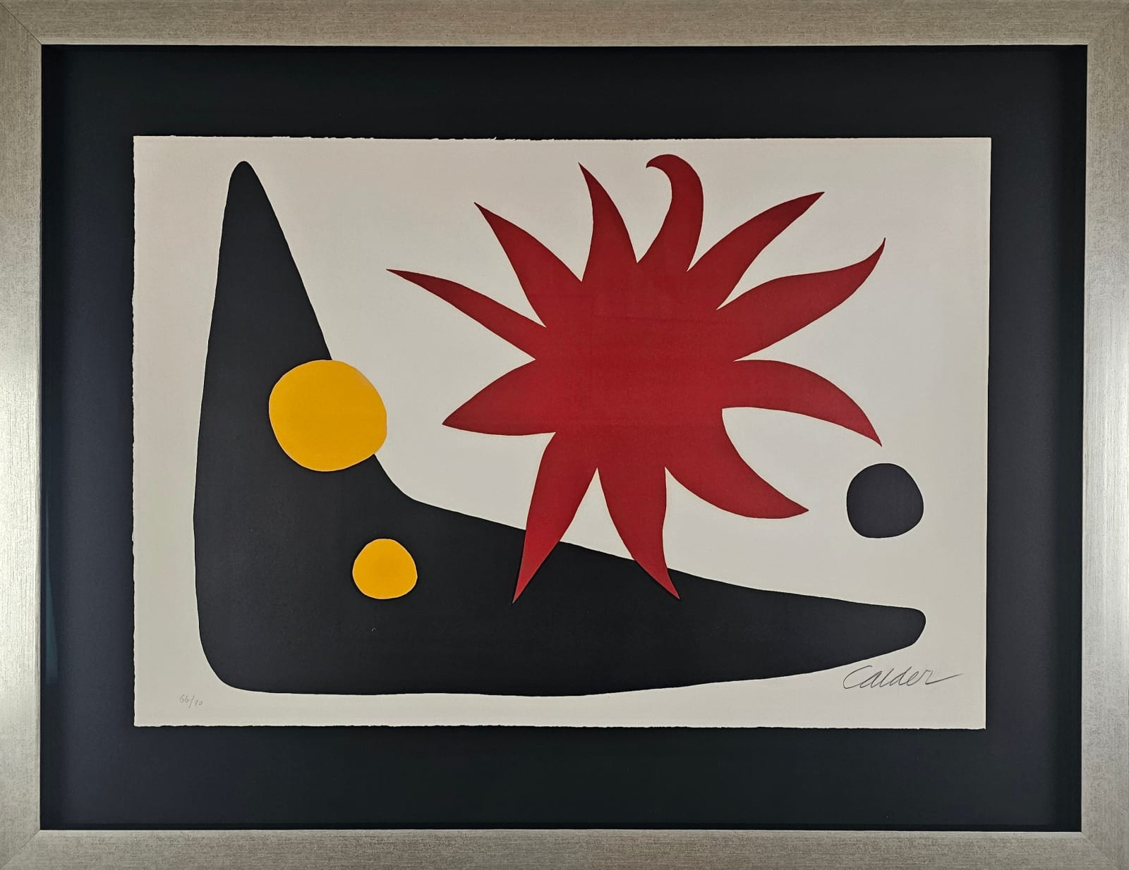 Alexander Calder, Le Soleil Rouge, 1965