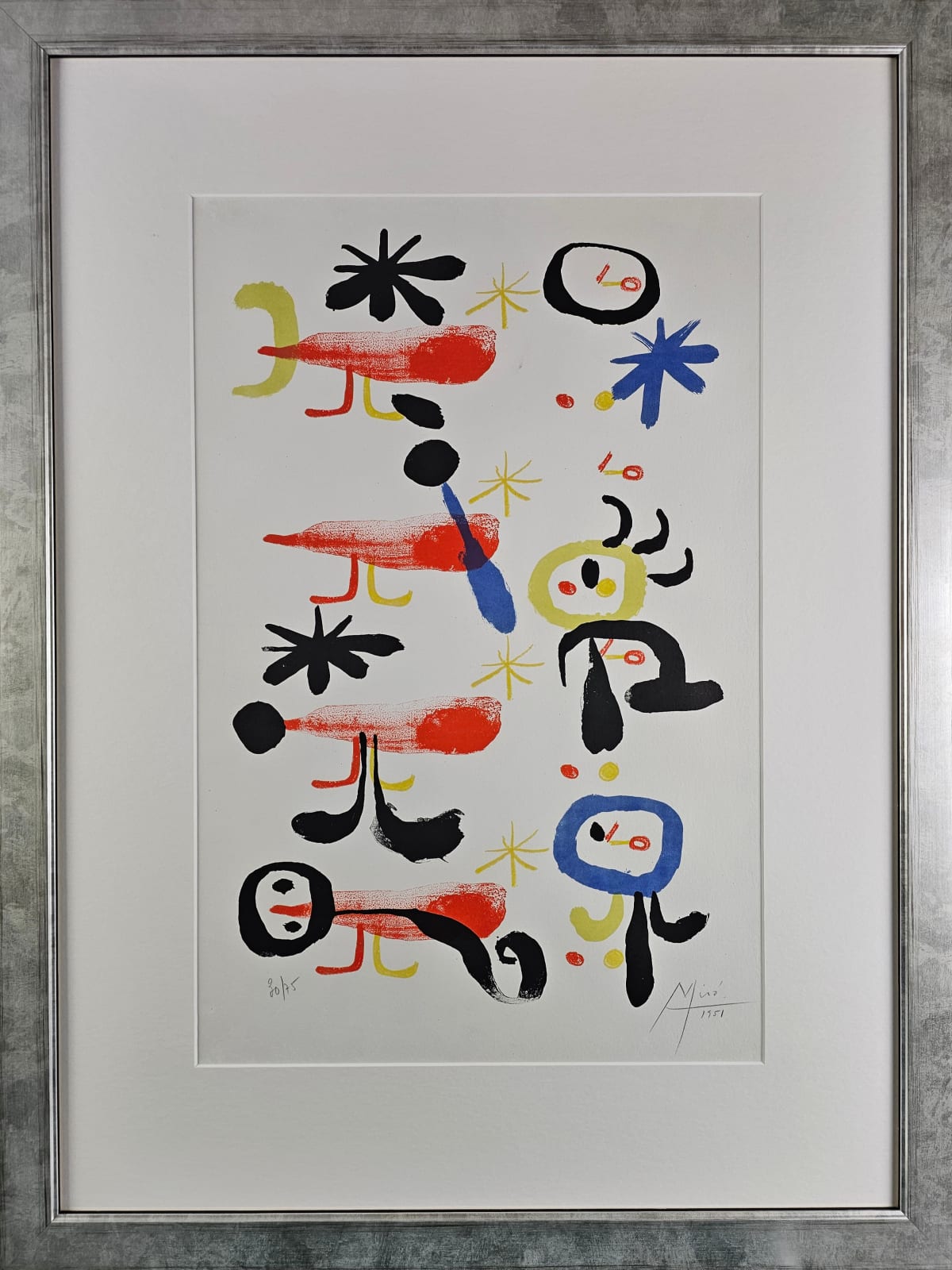 Joan Miró, Les Oiseleurs I, 1951