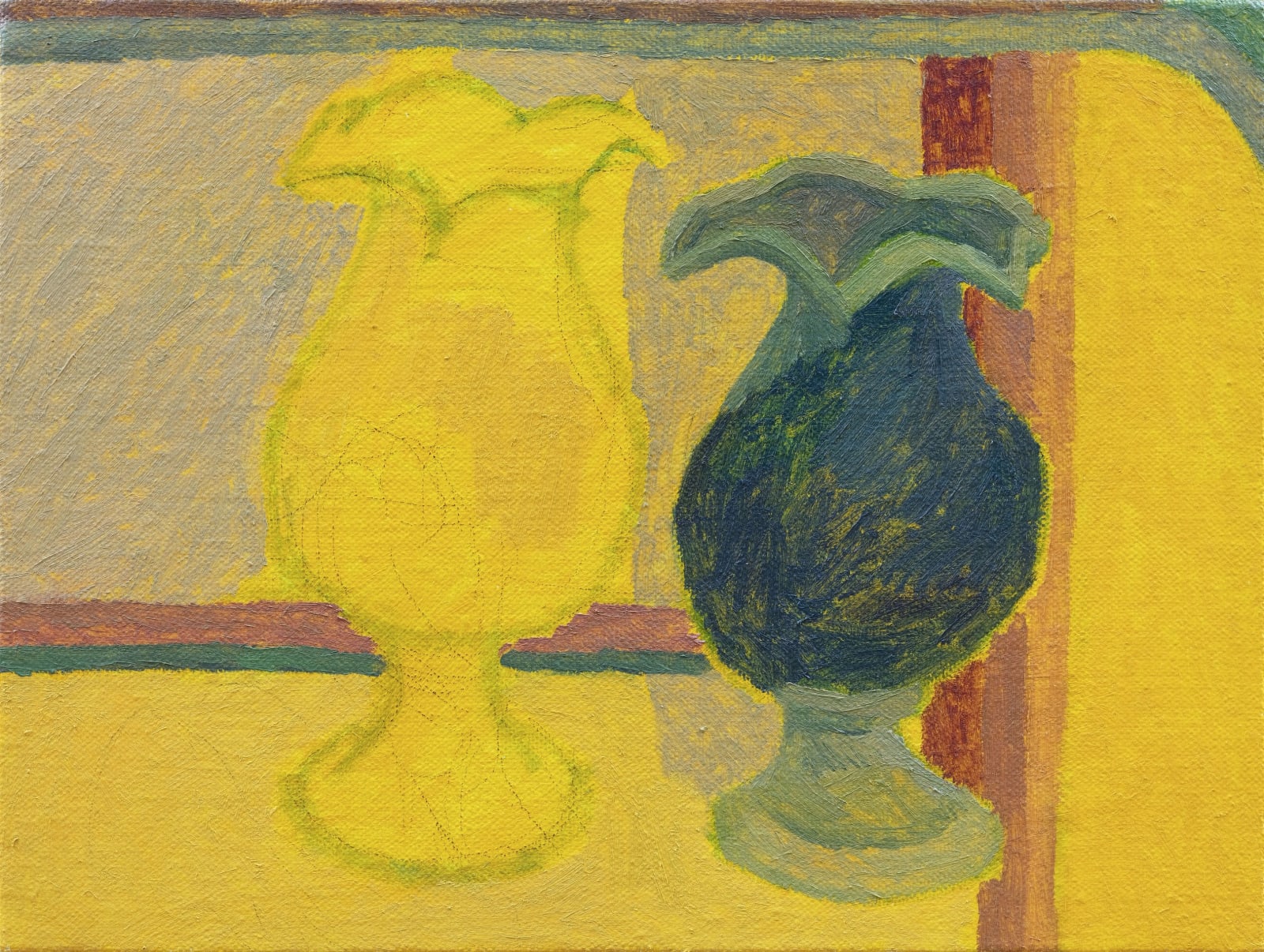 Bian Qing 卞青, Two Vases 兩個瓶子, 2024