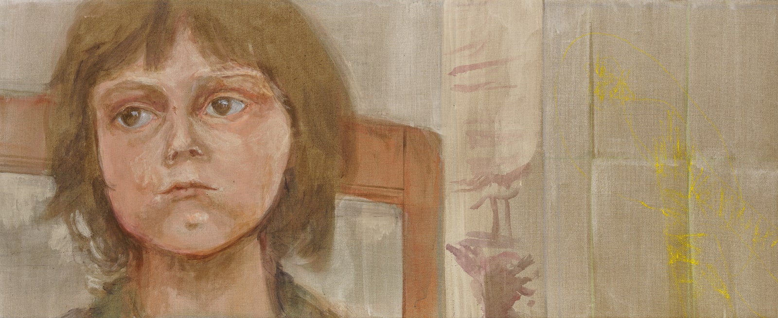 Cecile Lempert 塞西尔·伦珀特, Ilja’s Self Portrait 伊利娅的自画像, 2024