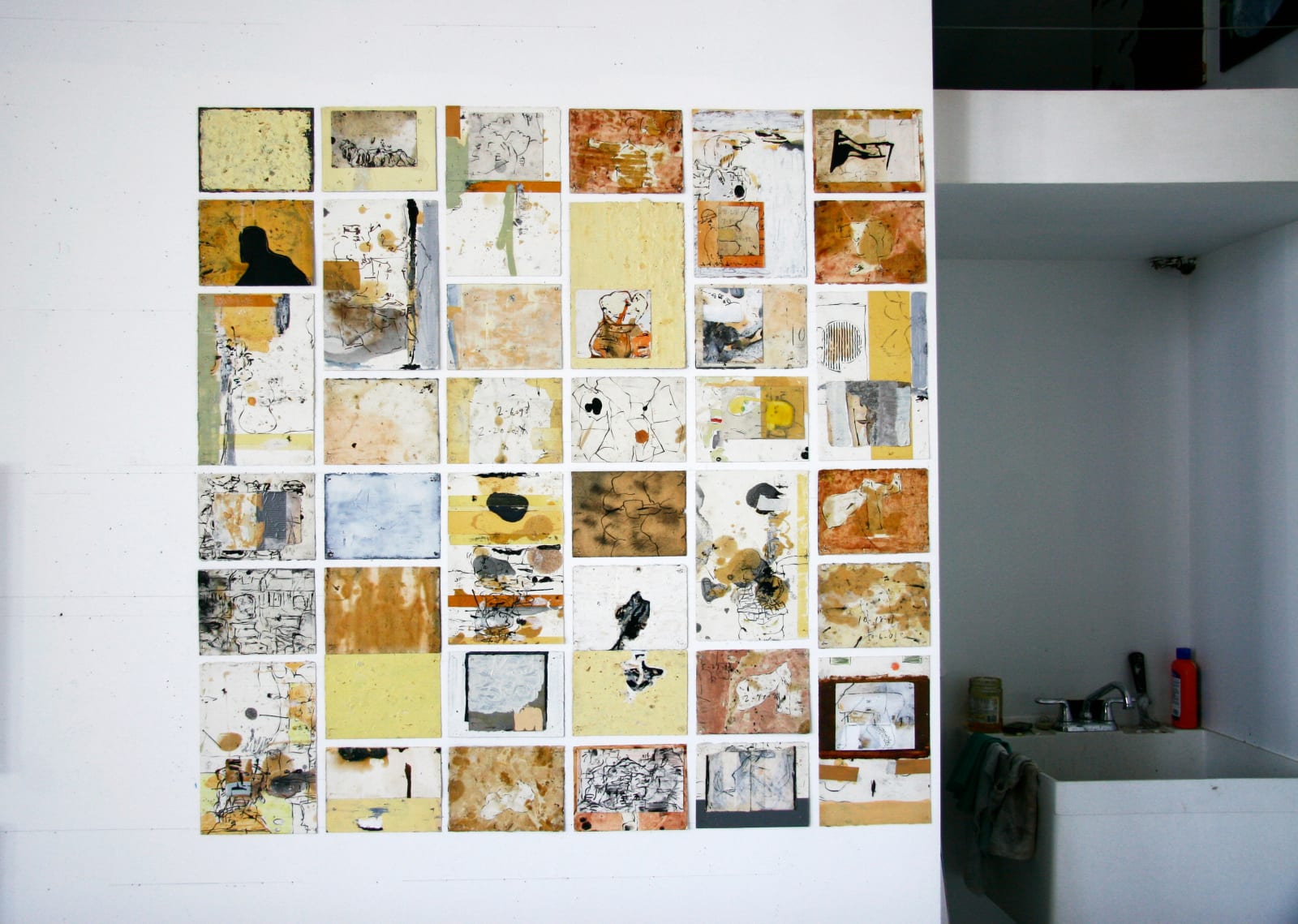 Brad Brown 布拉德·布朗, The Look Stains (4438-4490), 2023