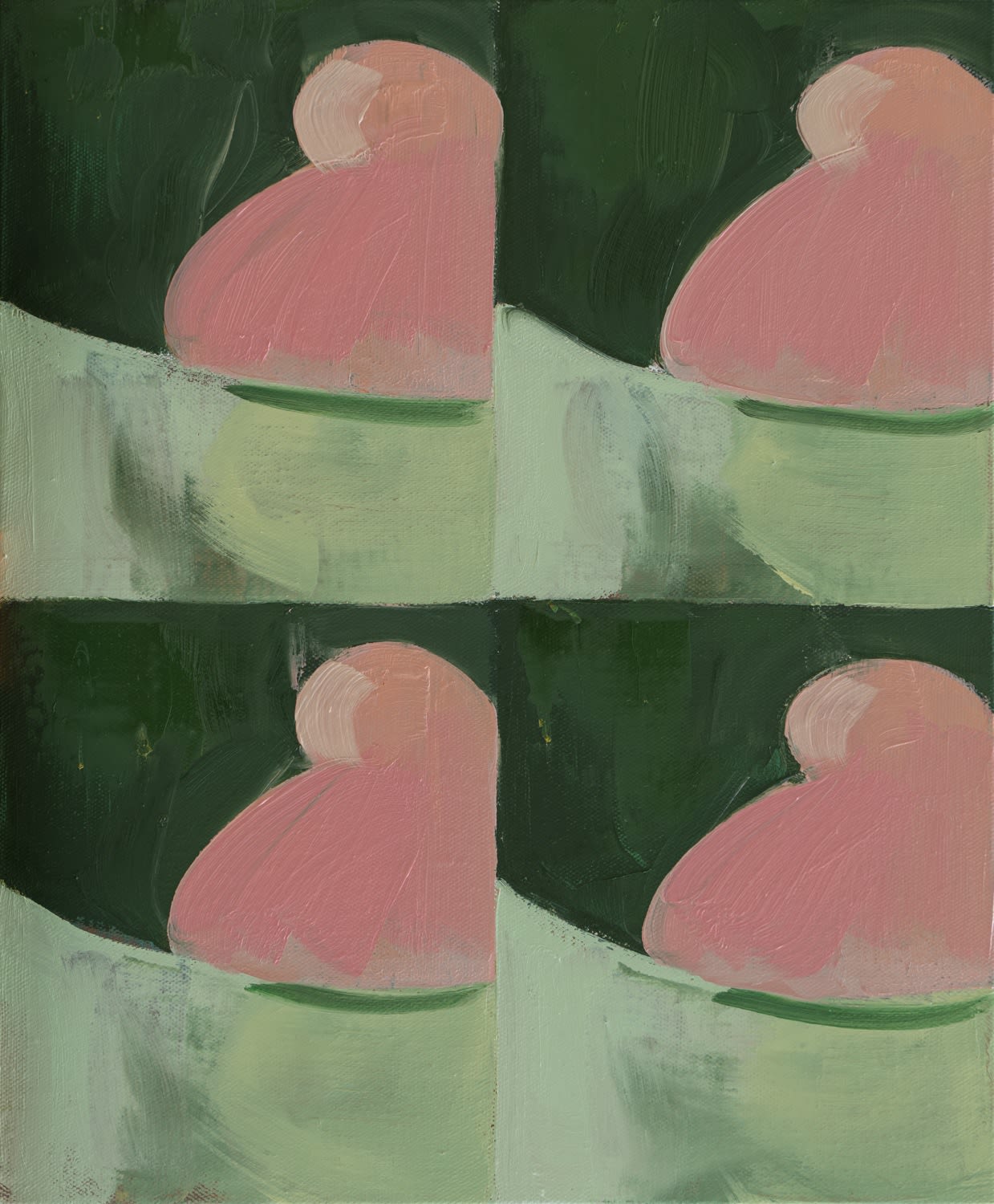 Xiao Bo 萧搏, Four Grids 2025D-3四格2025D-3, 2025