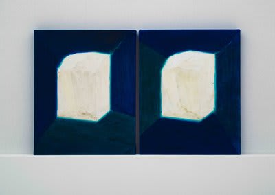 Shi Zhiying 石至瑩, White Stone 1-2, 2017