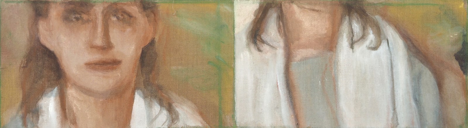 Cecile Lempert 塞西尔·伦珀特, Self Portrait with Towel 有毛巾的自畫像, 2023
